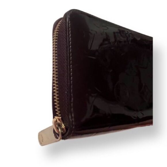 Louis Vuitton Vernis Zippy Wallet Rouge Fauviste - Picture 15 of 15